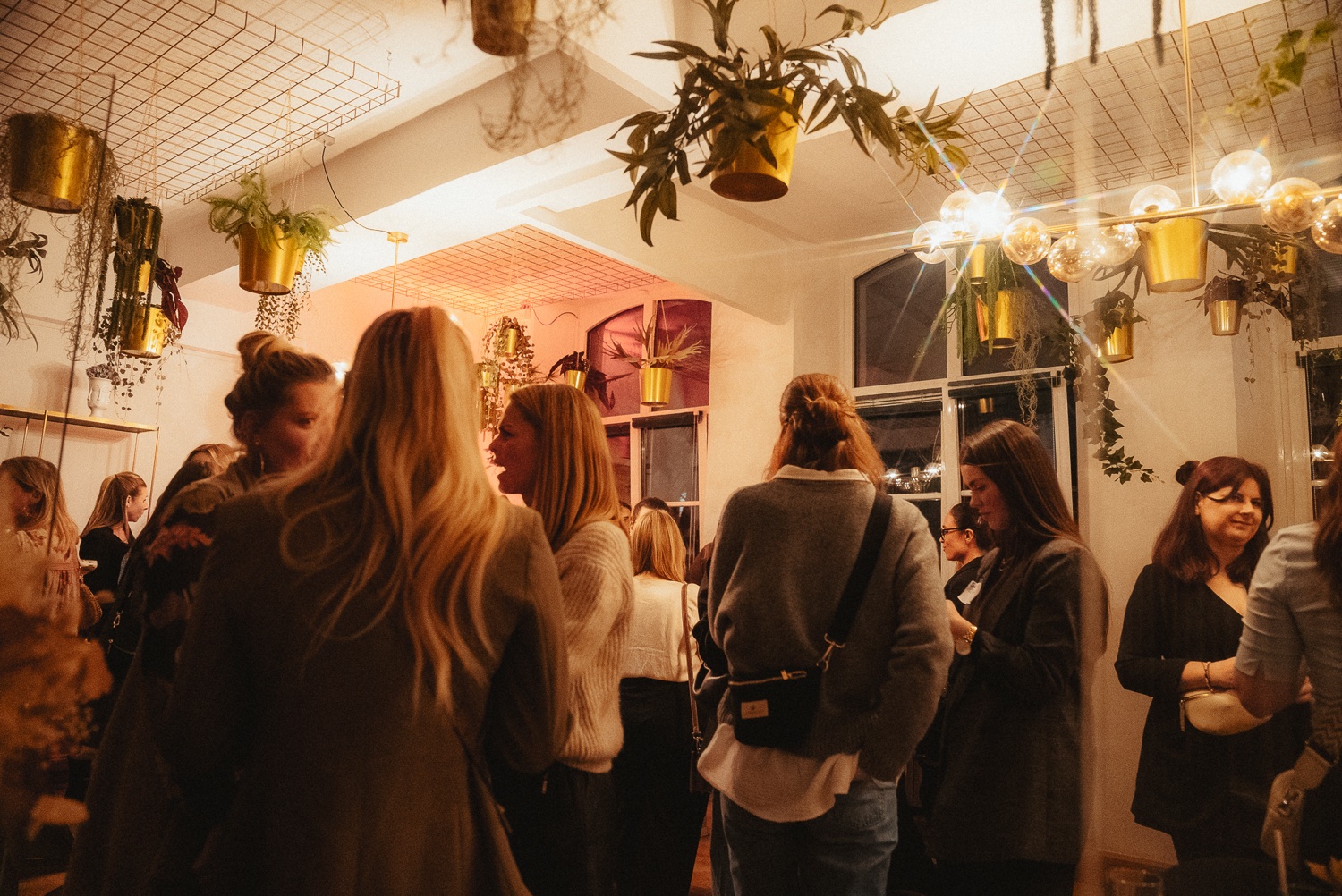 Gesellschaft bei einer Veranstaltung im Restaurant Markt43
